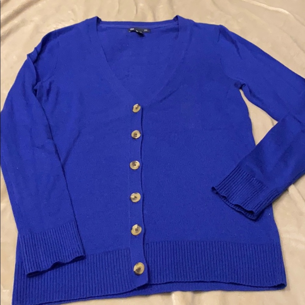 Gap Royal Blue Cardigan